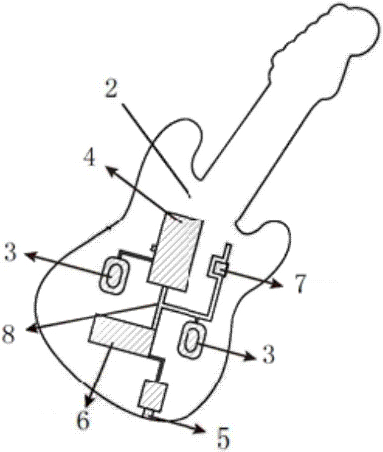 Suspensible sounding sticker