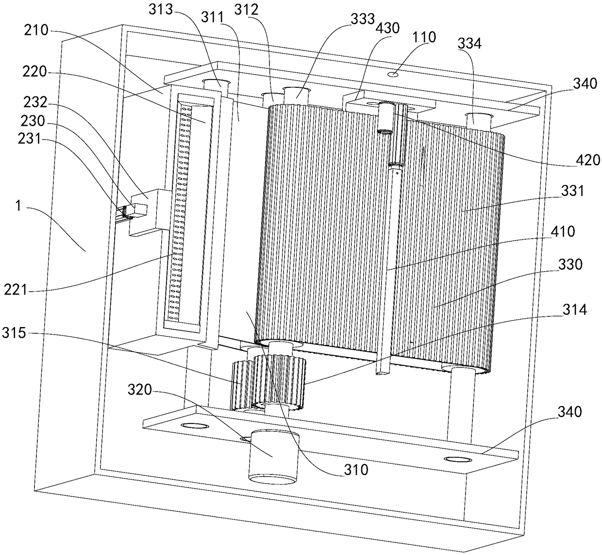 Acupuncture needle box capable of discharging needles one by one