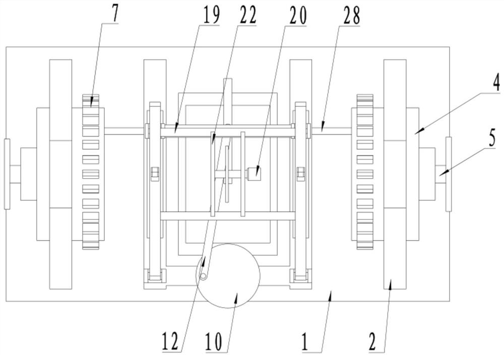 Steel bar cutting device for building field