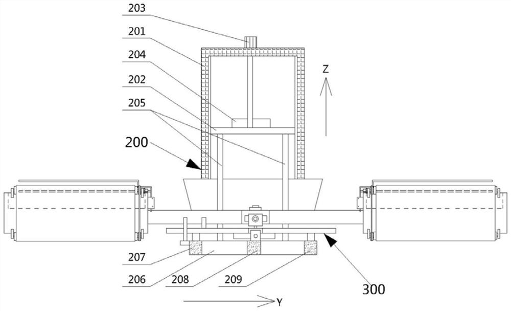 A marine oil pollution cleaning structure and cleaning method