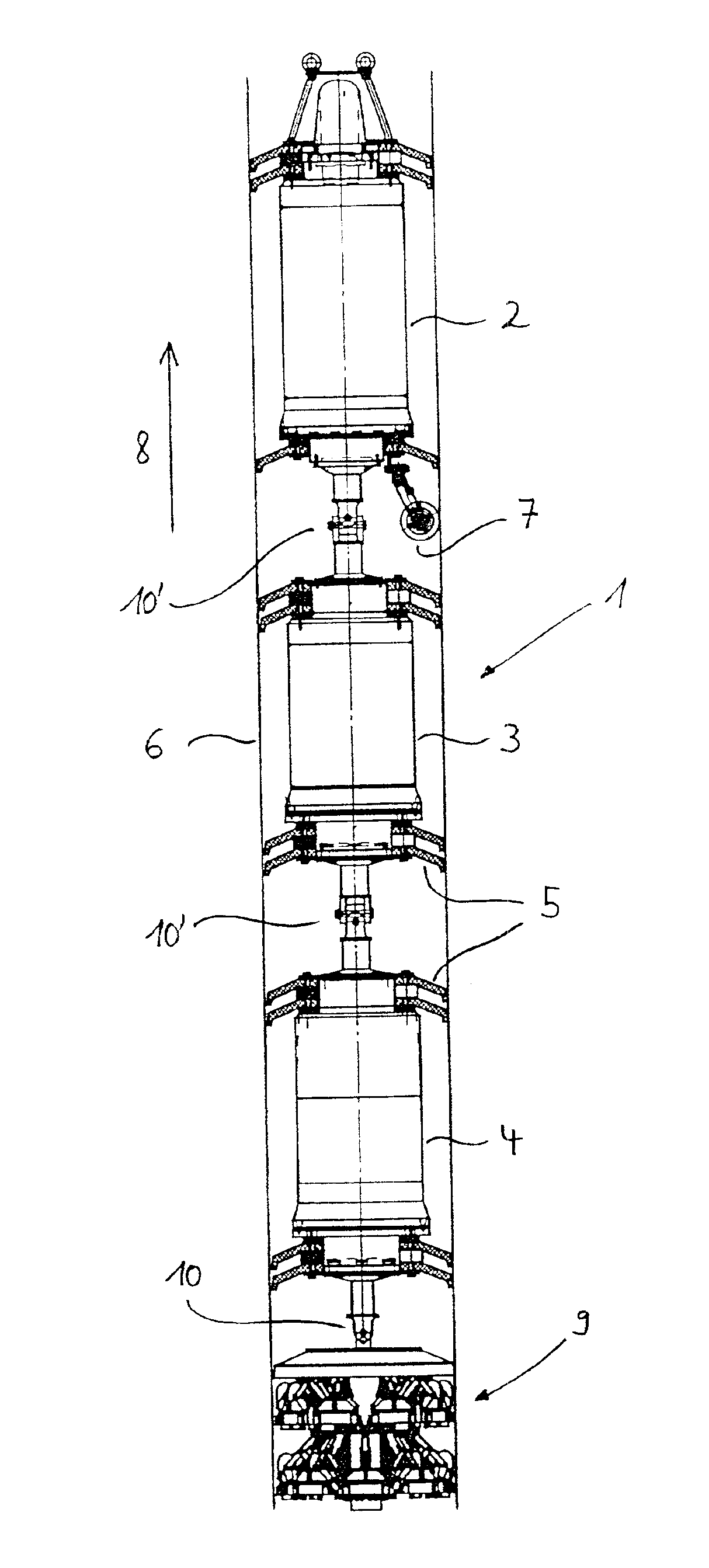 Method and device for inspecting pipelines