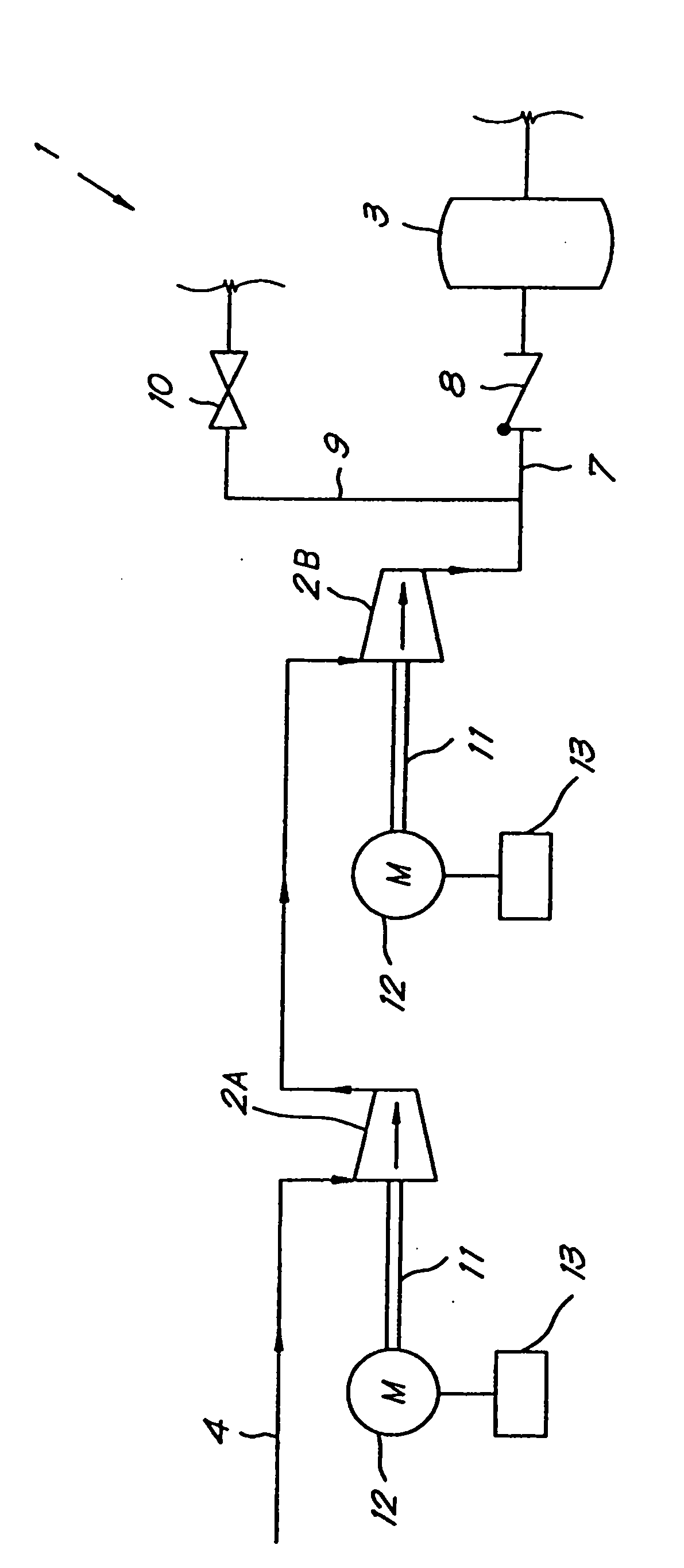 Method for controlling a compressor