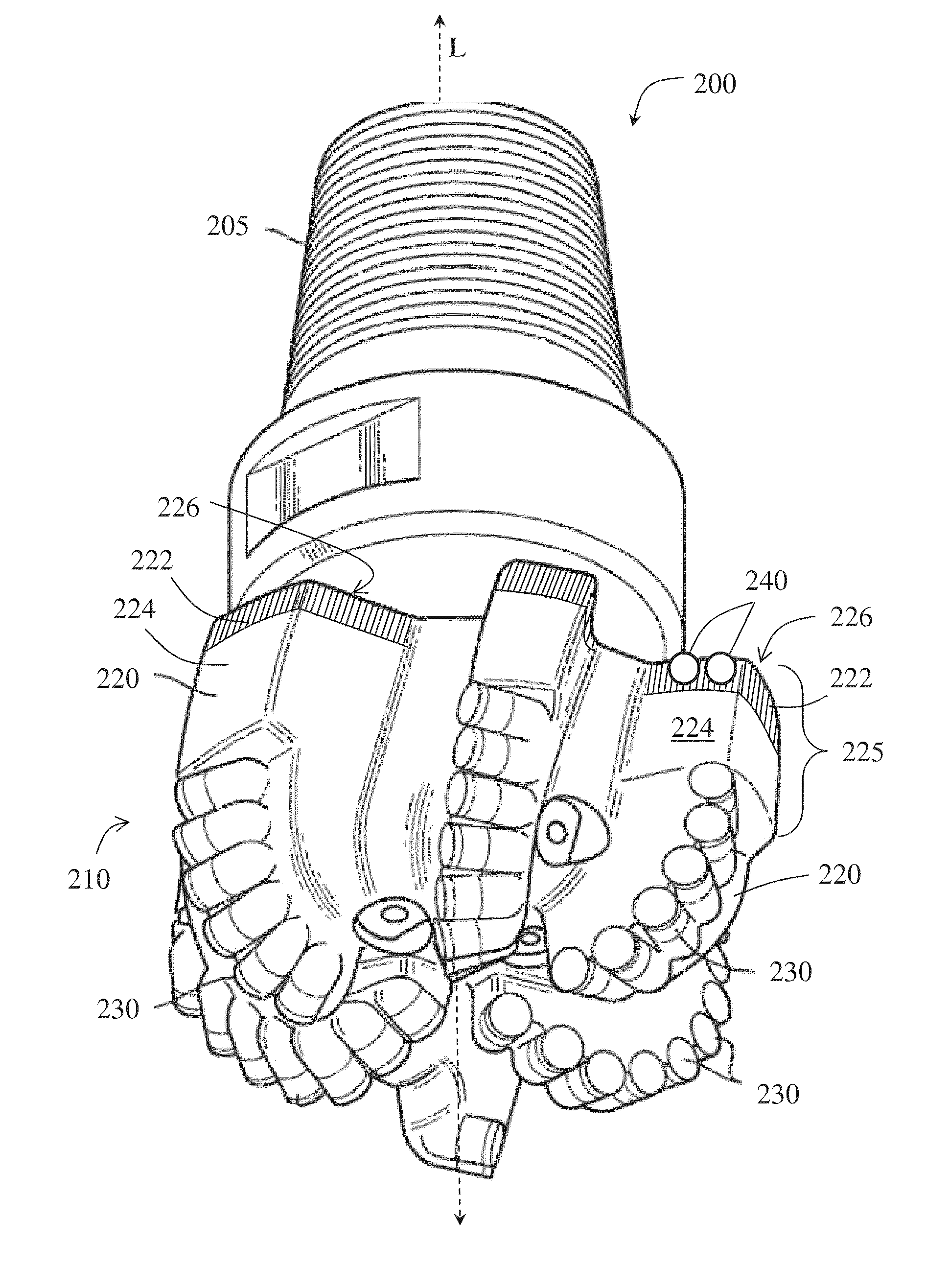 Fixed cutter drill bit heel and back-ream cutter protections for abrasive applications