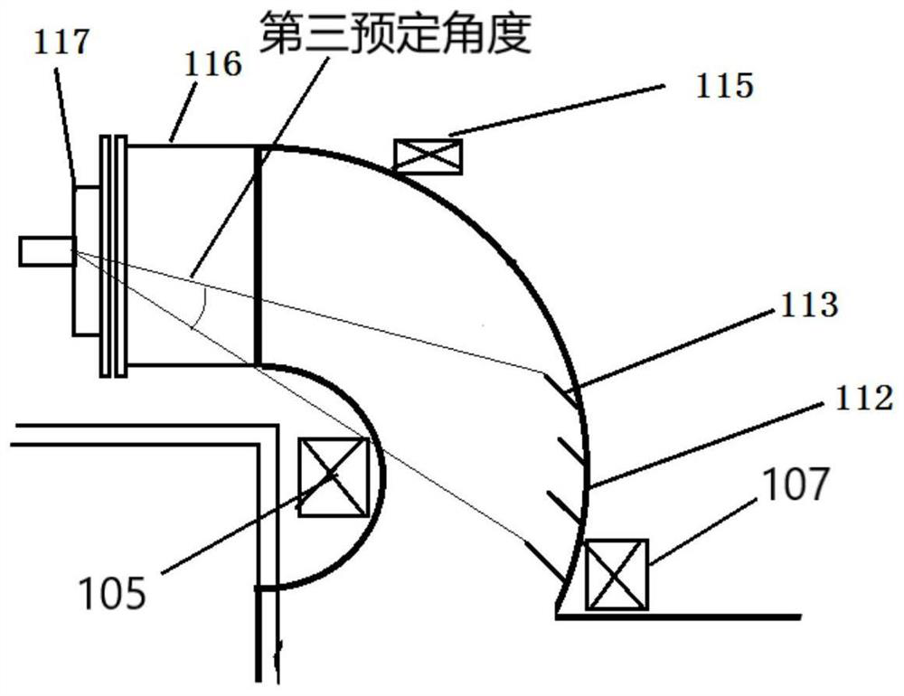 A carbon film deposition device