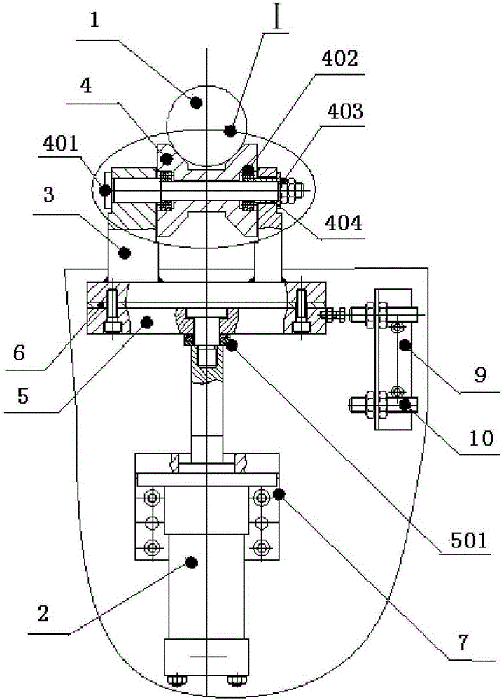 A machine tool tool support mechanism