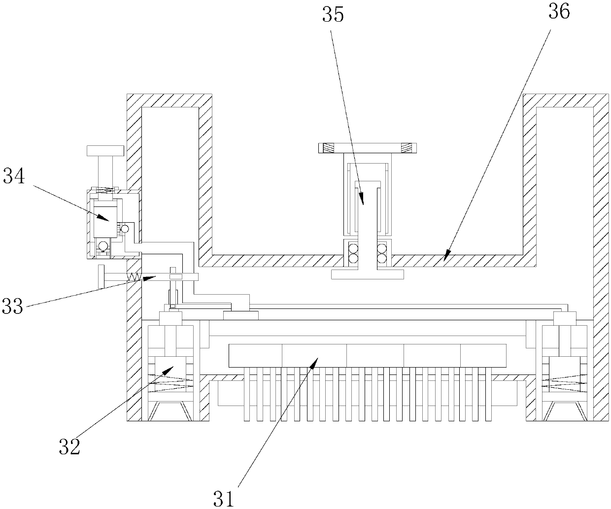 Mapping instrument protecting device for building construction