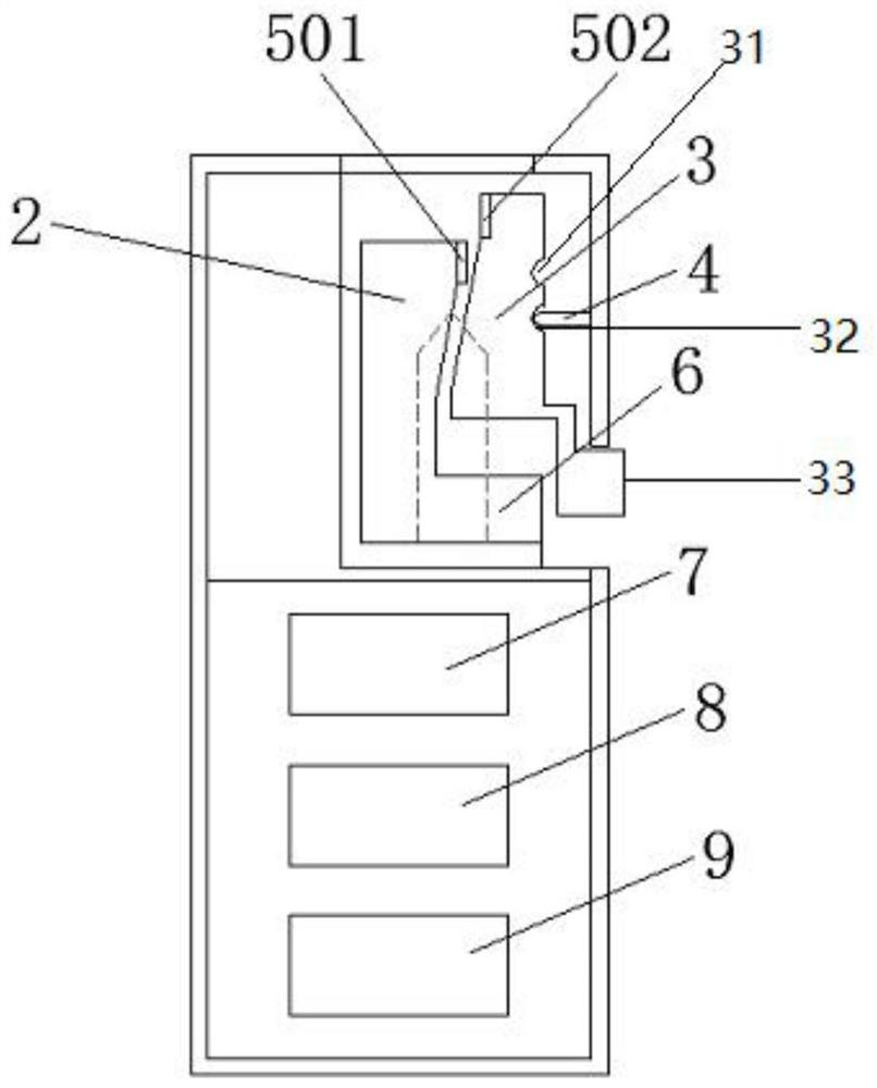 Cigarette heating smoking set with controllable sealing state, cigarette assembly and use method thereof