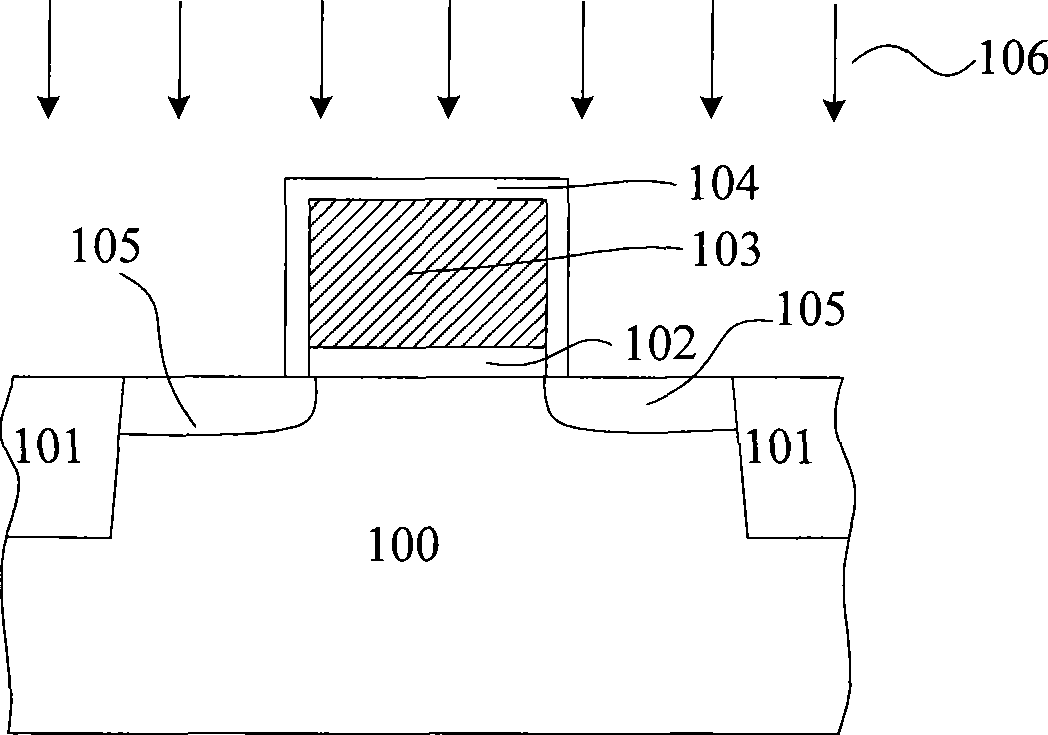 NMOS transistor and method for forming same