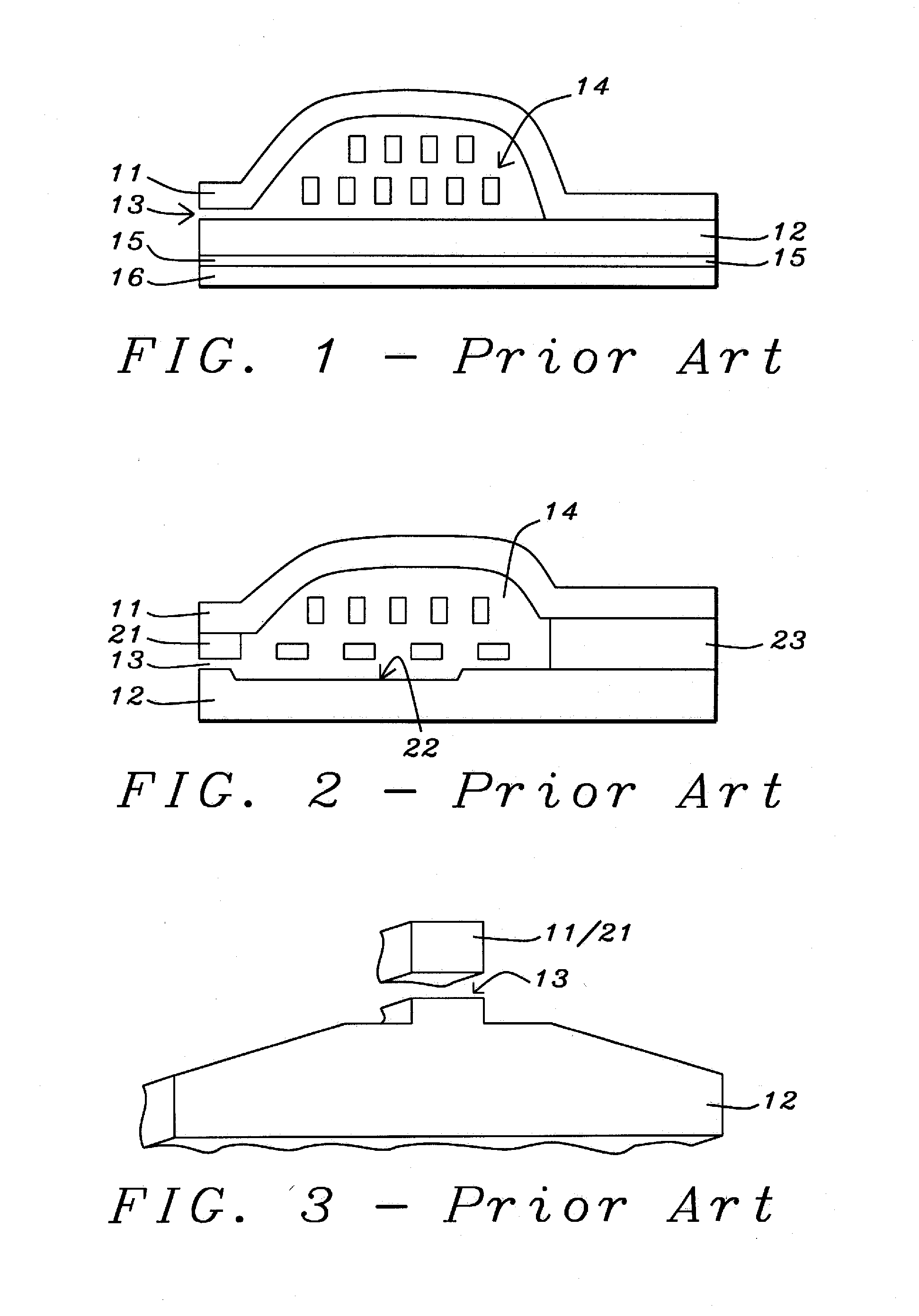 Write Head Having Recessed Magnetic Material In Gap Region