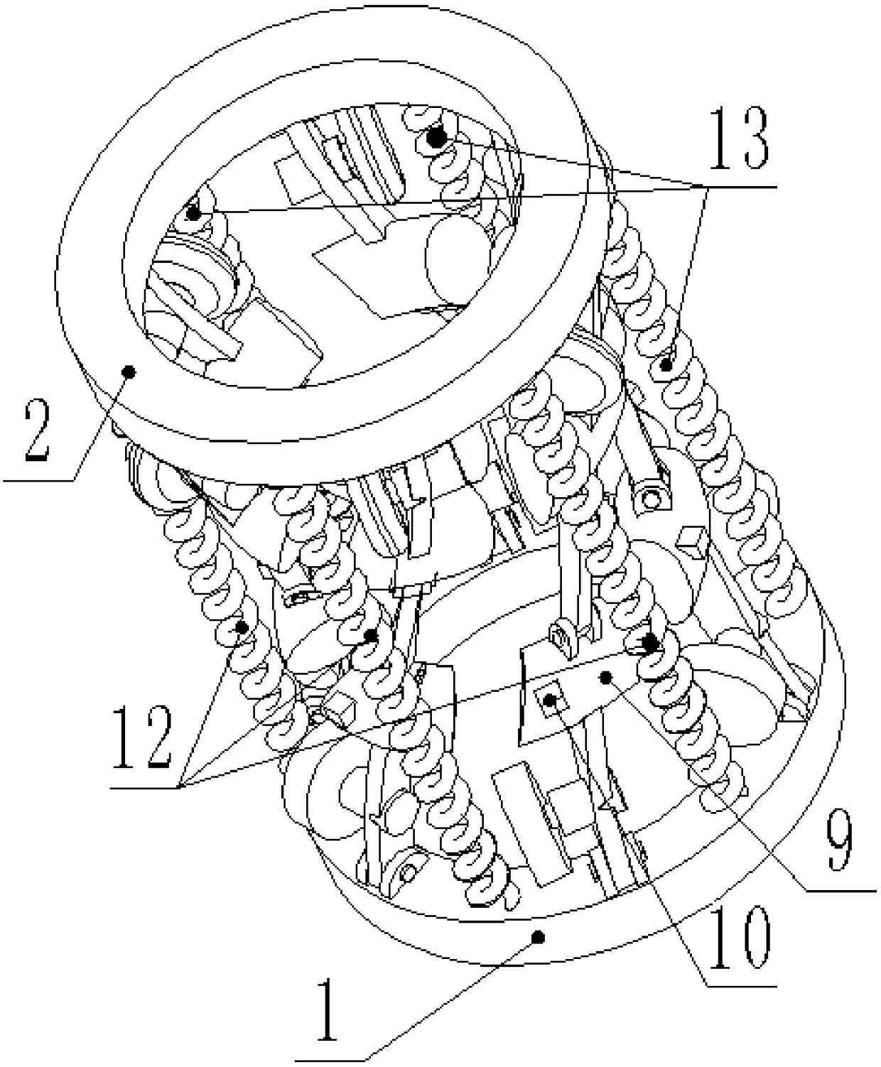 Arm fracture rehabilitation device