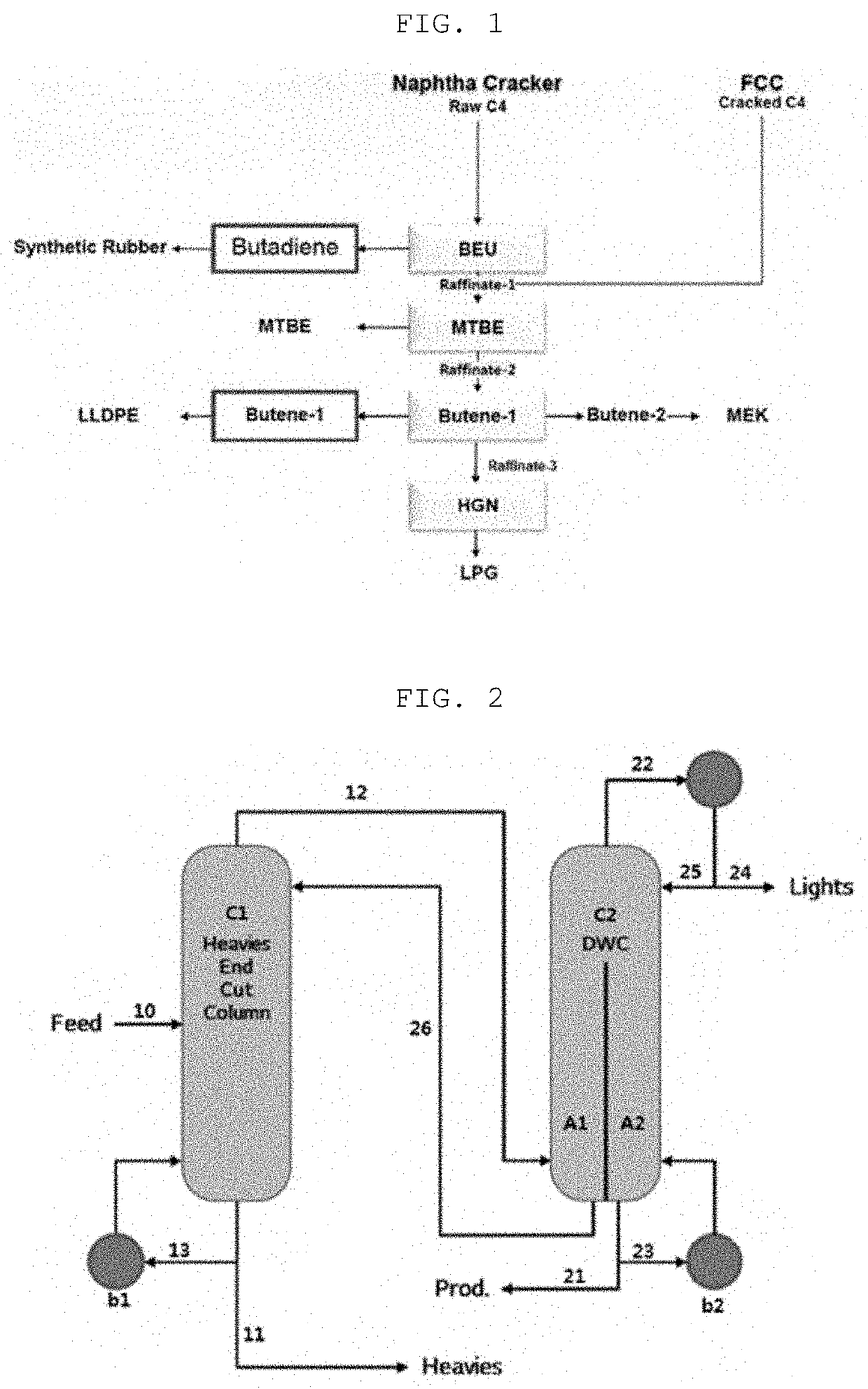 Raffinate-2 Refining Method