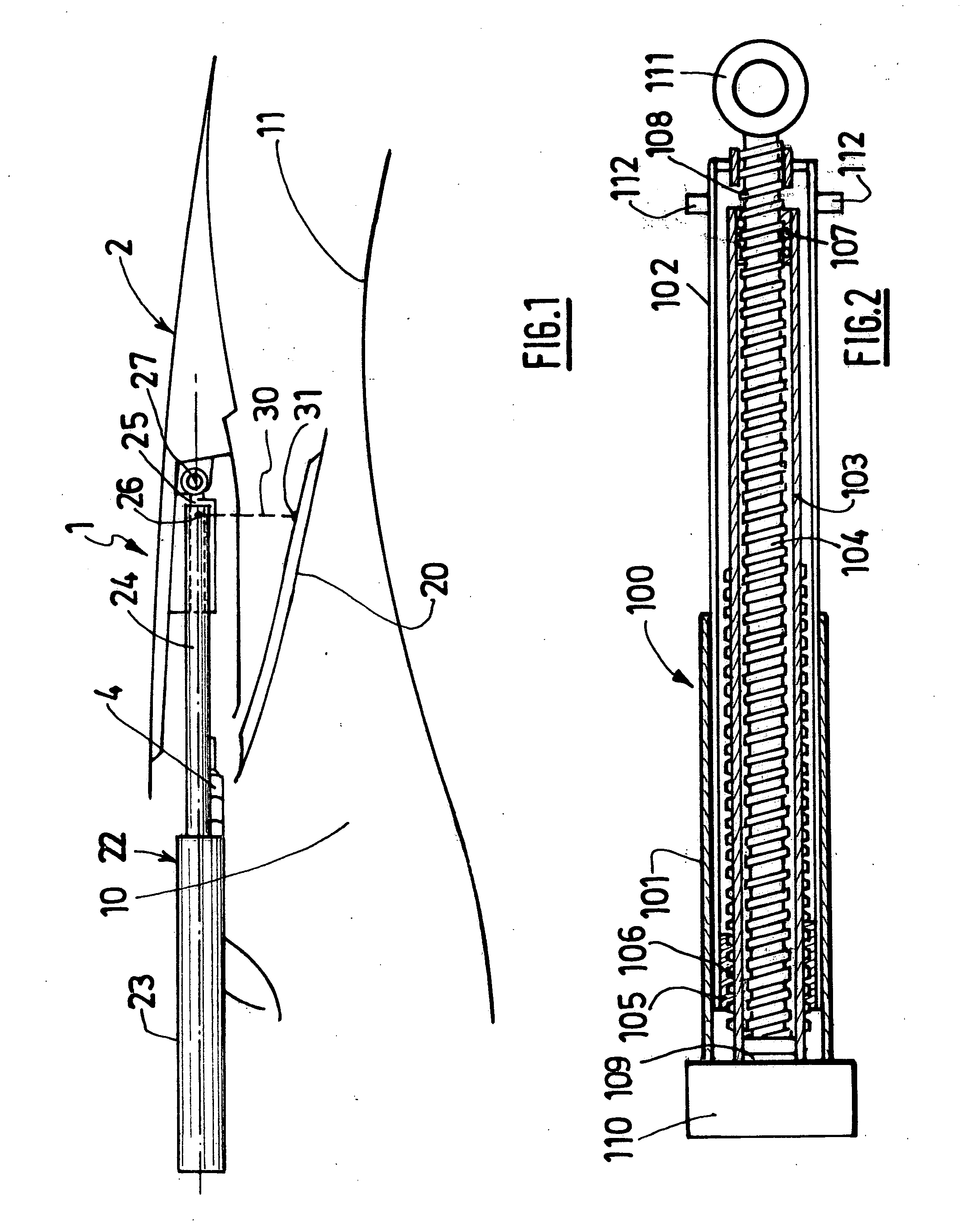 Multiple-acting linear actuator