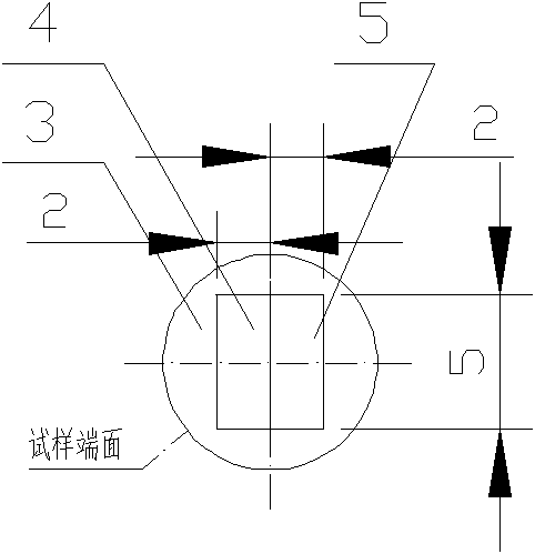 Method for evaluating welding degree of hole type defect in forge piece