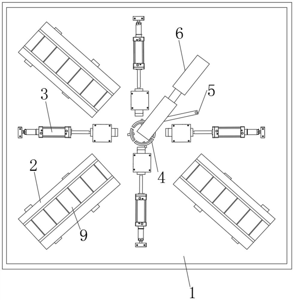 Automatic assembly equipment for bushing for automobile firewall sealing system