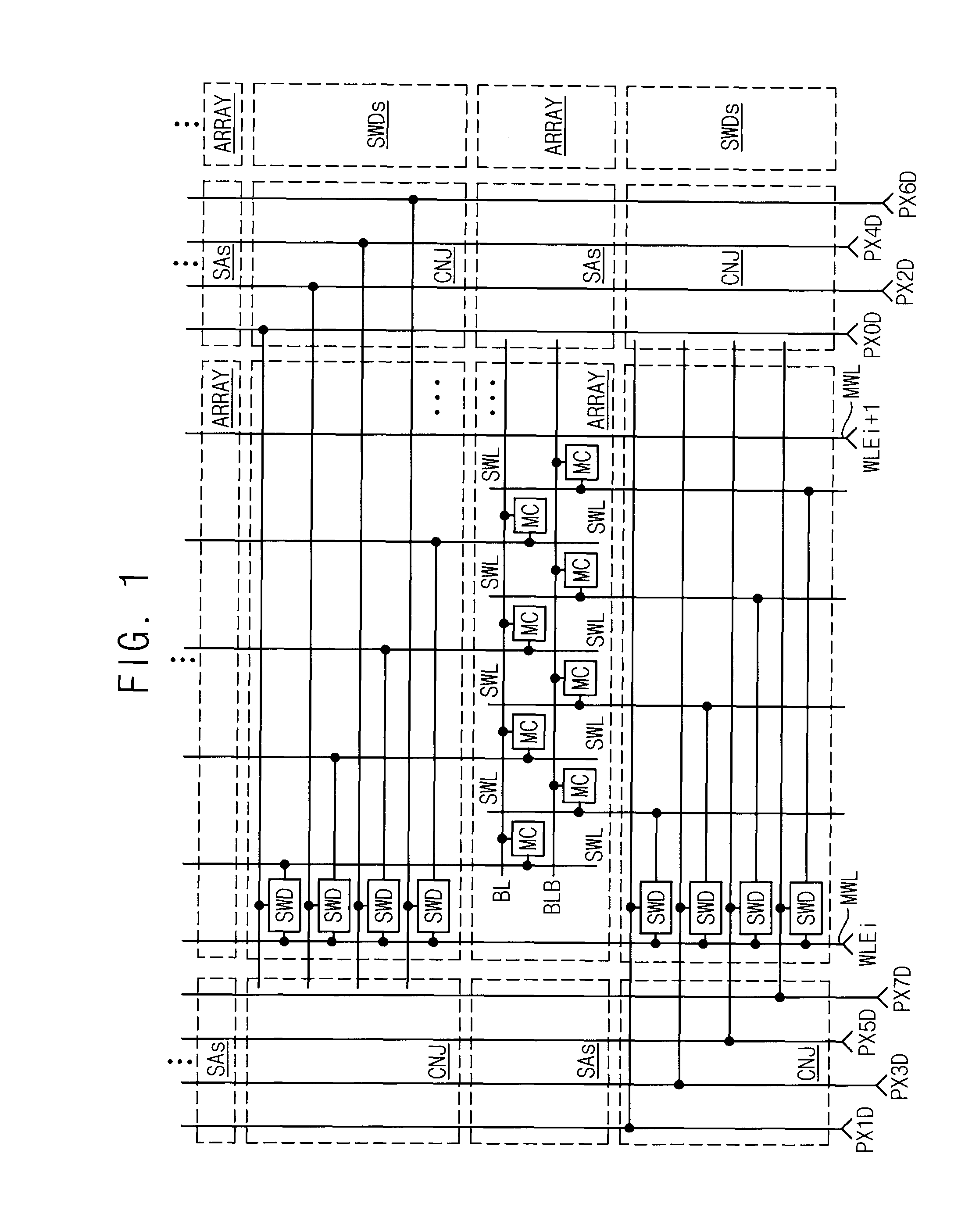 Sub-word line driver circuit and semiconductor memory device having the same