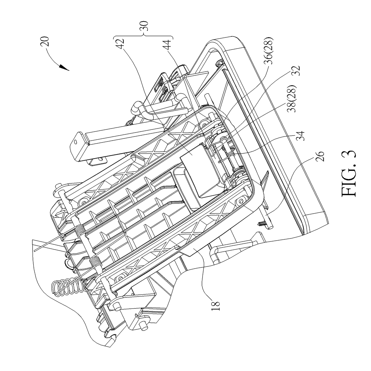 Safety belt assembling device capable of assembling a child restraint system with a vehicle seat