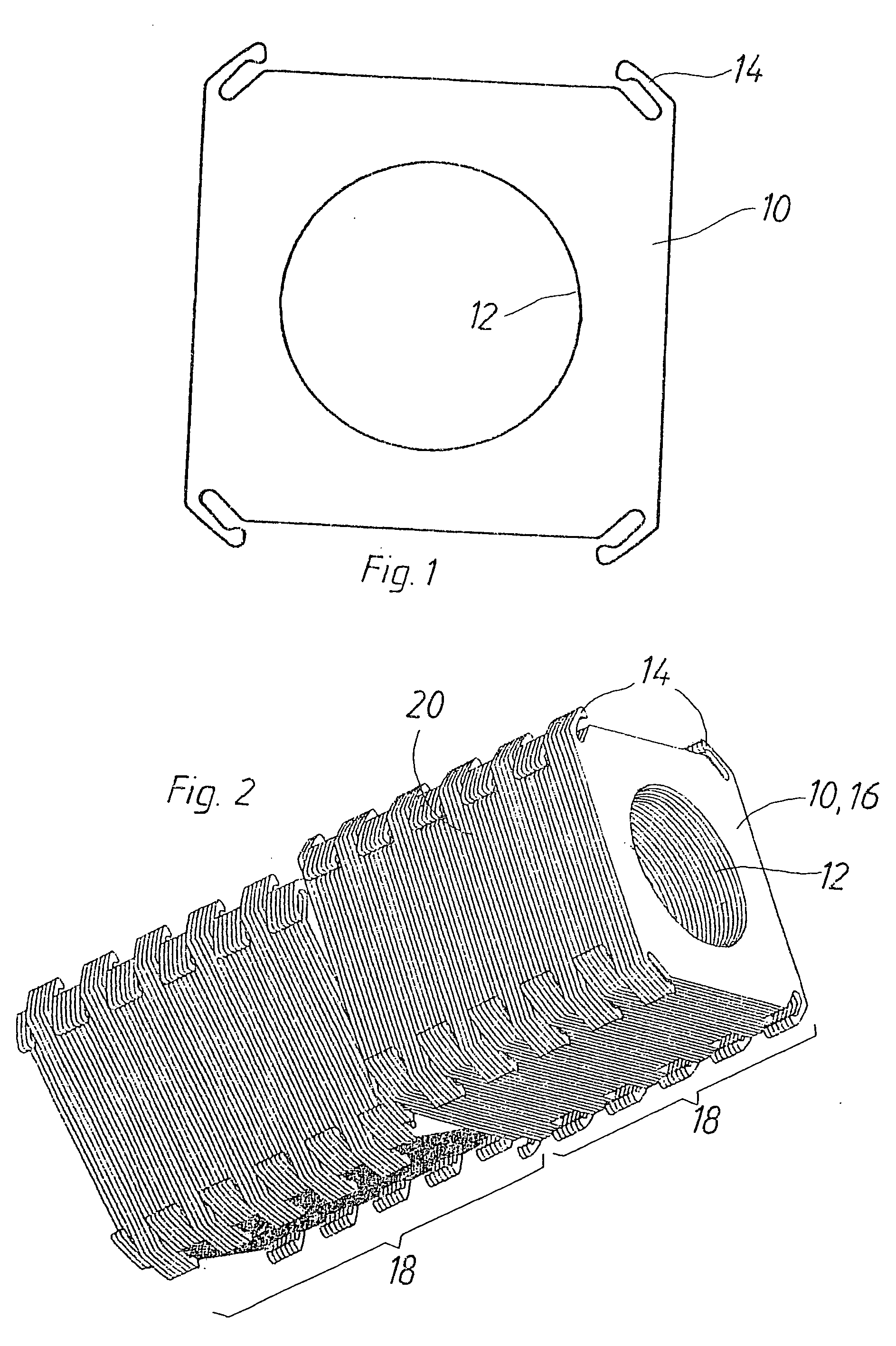 Magnetic return path and permanent-magnet fixing of a rotor