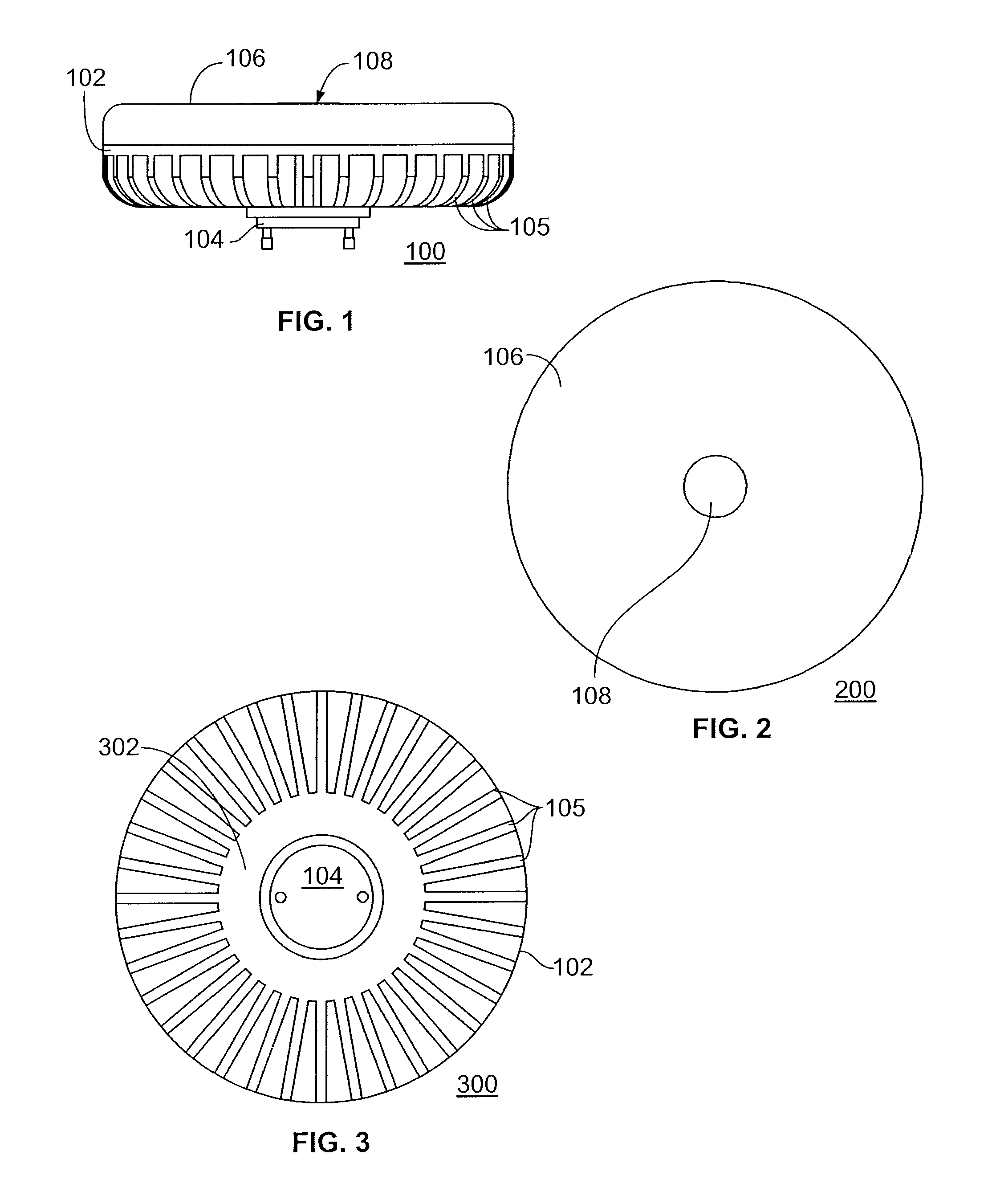 LED illumination device with isolated driving circuitry