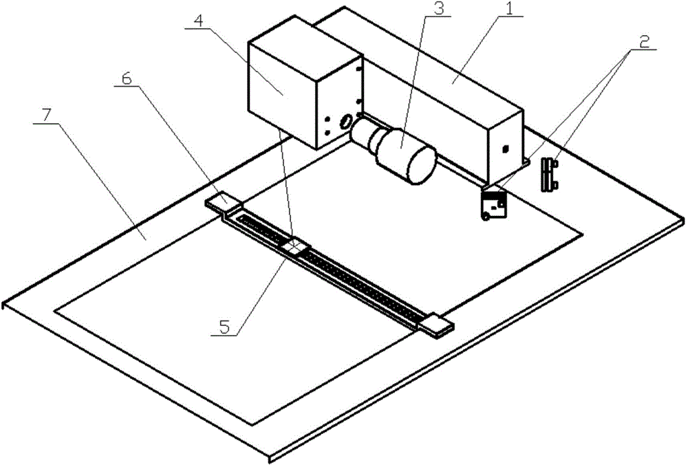 Reticle increment calibration method for laser galvanometer system