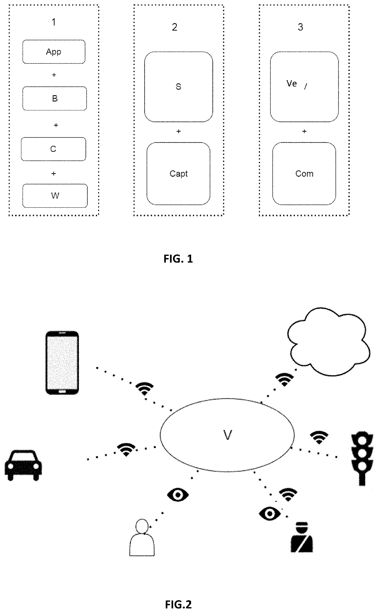 System for the dynamic determination of the environmental footprint linked to the overall mobility of a user