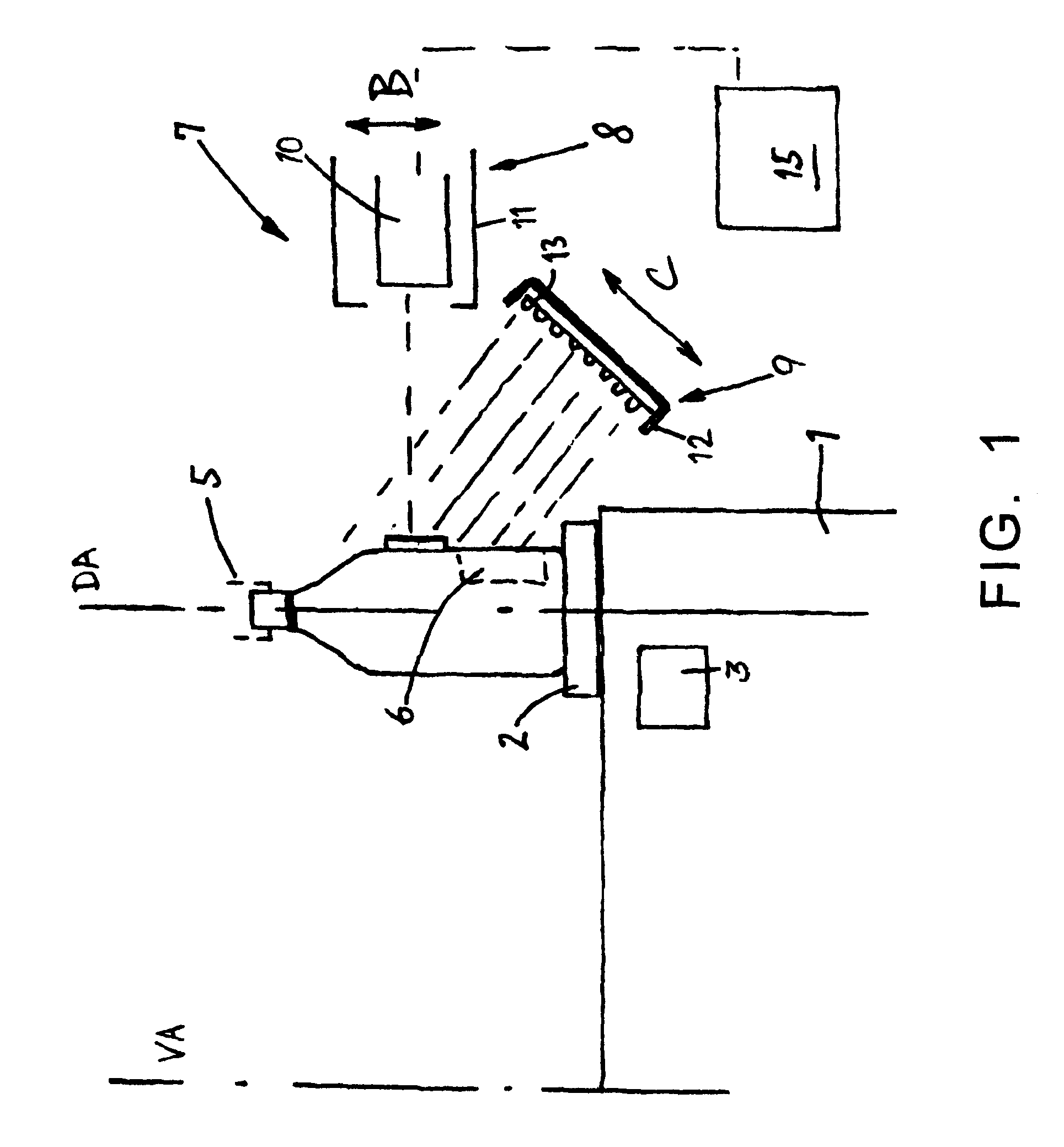Beverage bottling plant having an apparatus for inspecting bottles or similar containers with an optoelectric detection system and an optoelectric detection system