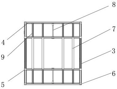 Fabricated building connecting and fixing system with telescopic structure steel box modules as units