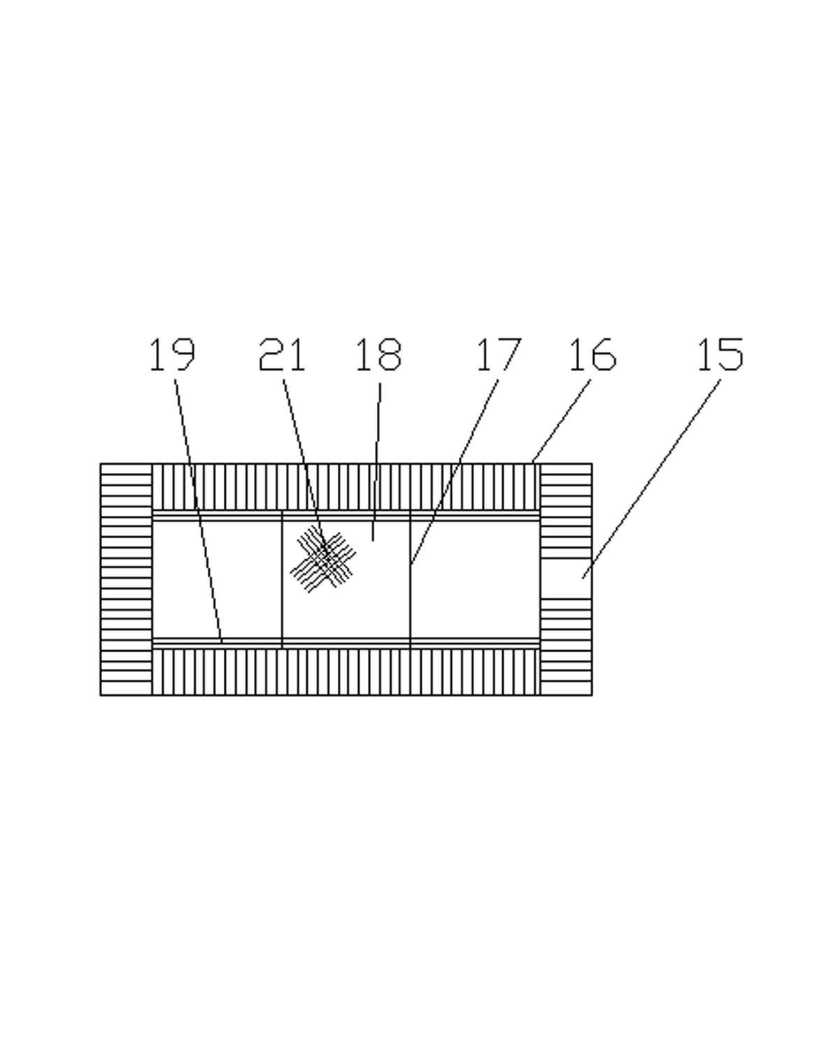 Mechanical fishing device for aquiculture fixed platform and application thereof