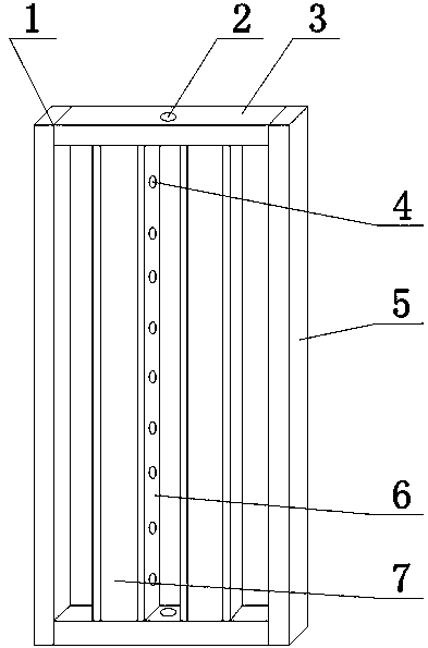 Inner door of activated carbon aldehyde purification chamber