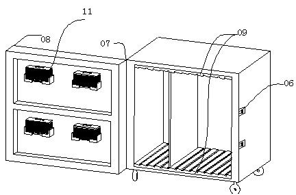 Multifunctional storage box and storage method