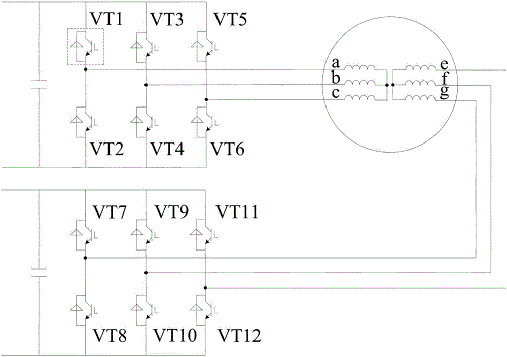 A fault-tolerant control method for an axial magnetic field flux switching permanent magnet motor for electric vehicles