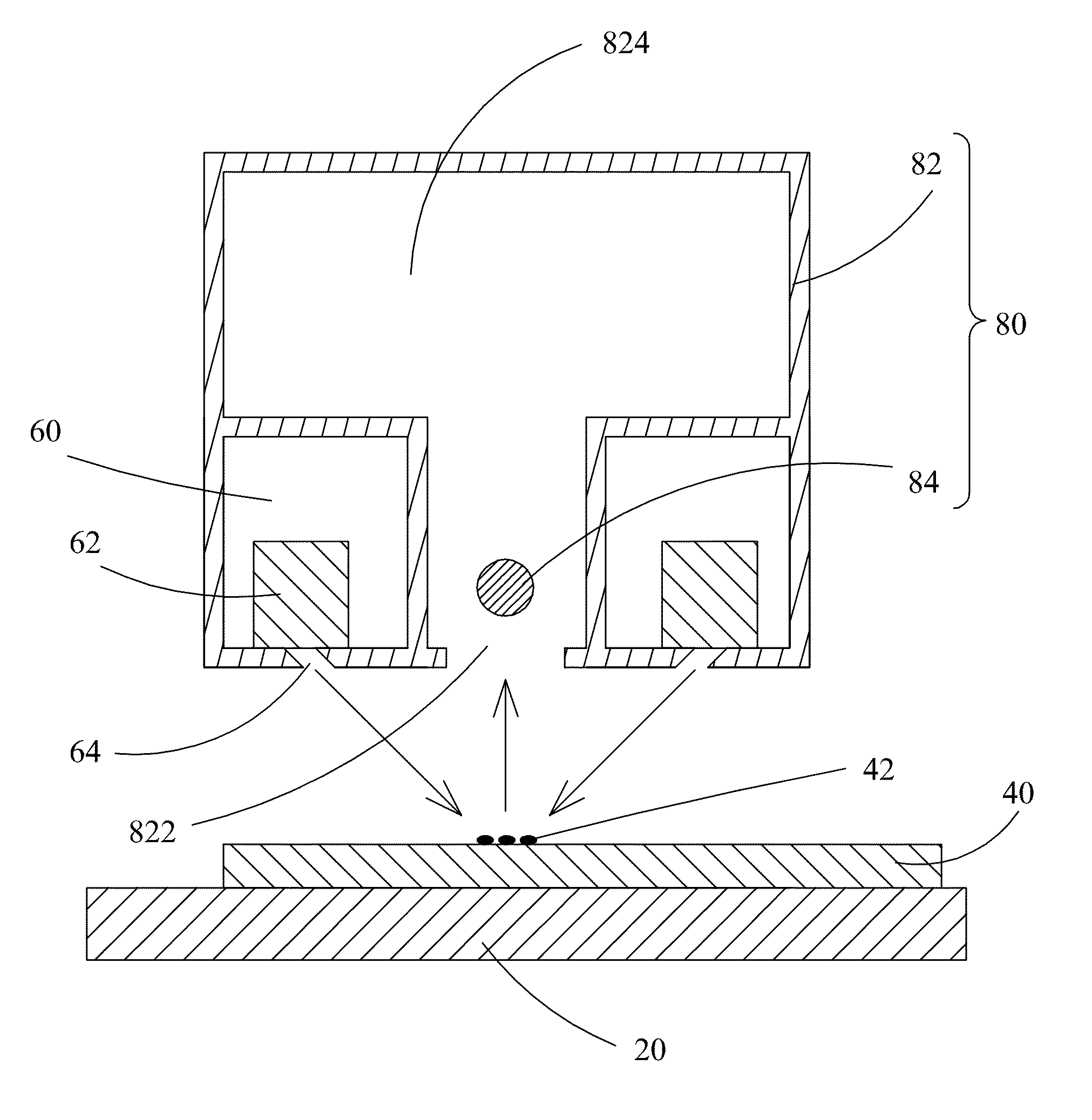 Method for cleansing glass substrate and device for performing the method