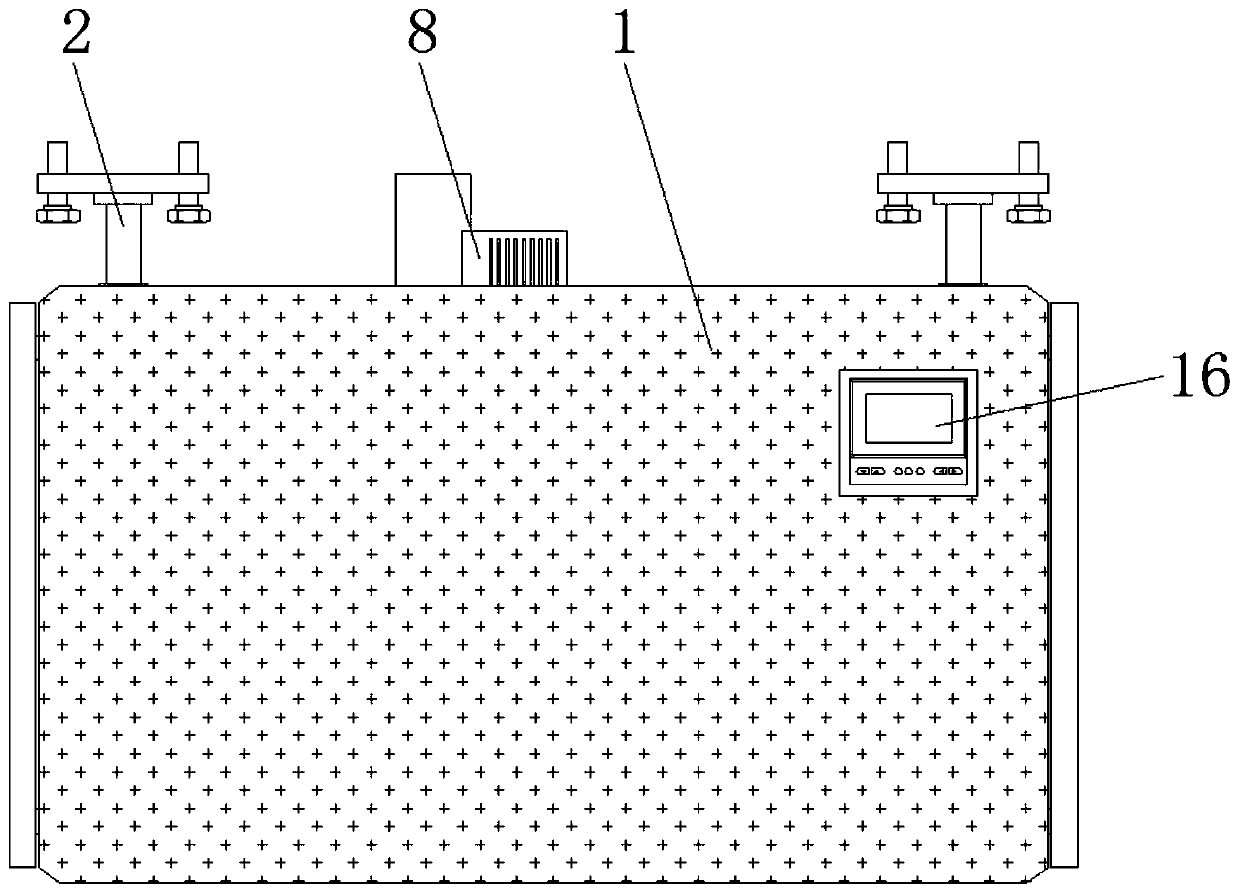 Efficient high-position drying bin