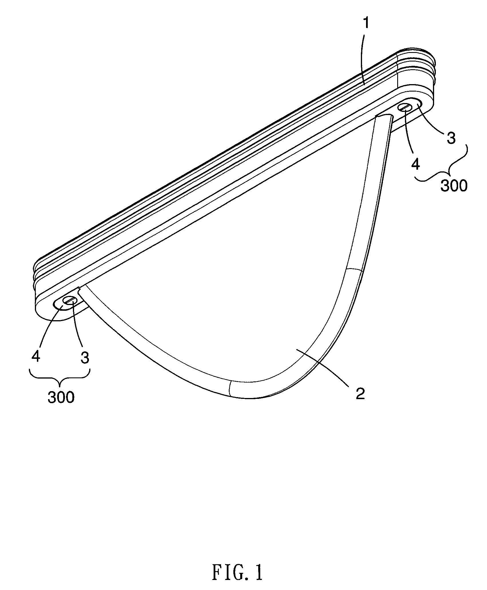 Retaining structure for removably mounting a surfboard fin
