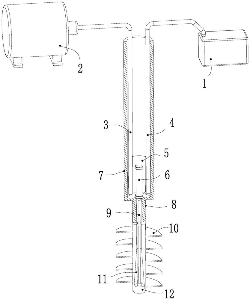 Pipe pile variable-diameter hole guiding and pile pressing synchronous construction equipment and method thereof