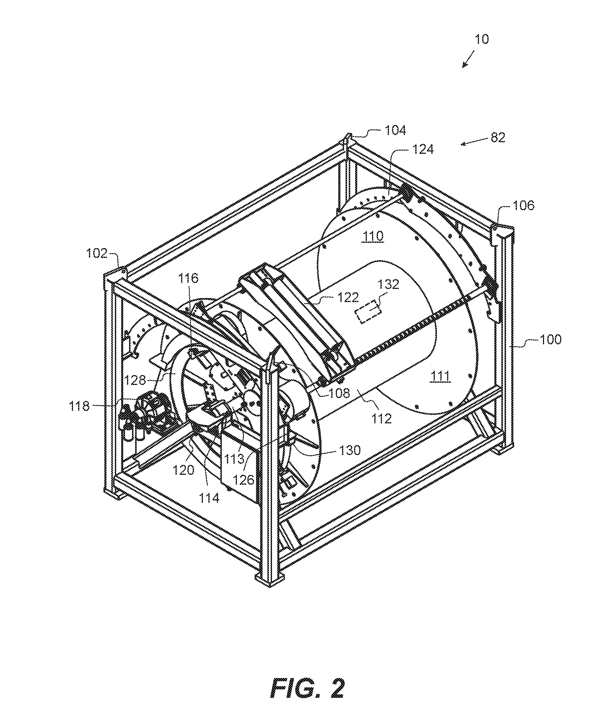 Method for constant tension and slippage setting on a reel using proximity sensors to detect rotational direction