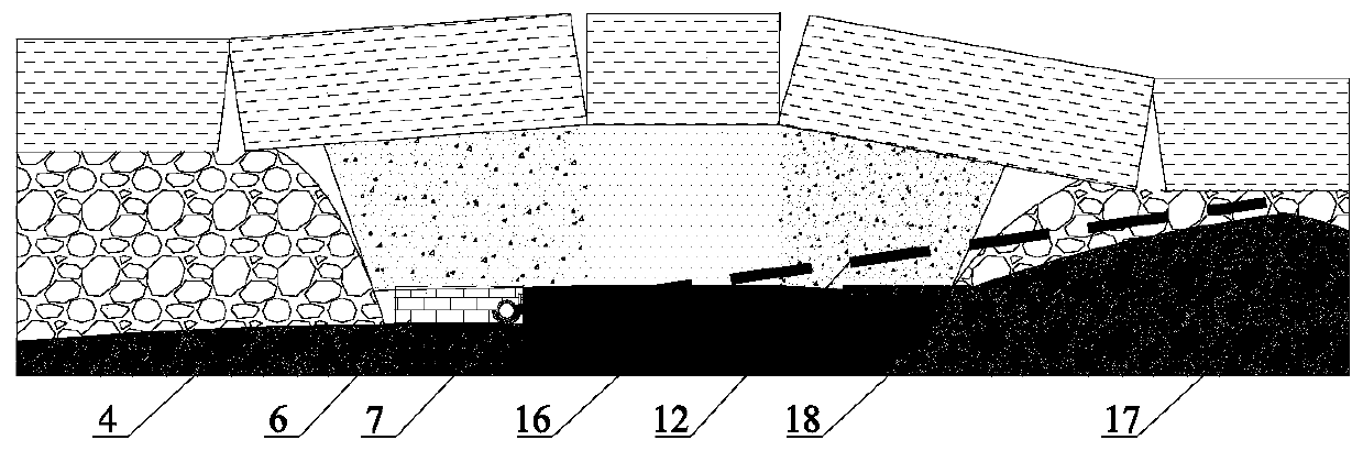 Waste rock slurry pipeline coordinated method for coal mining working face