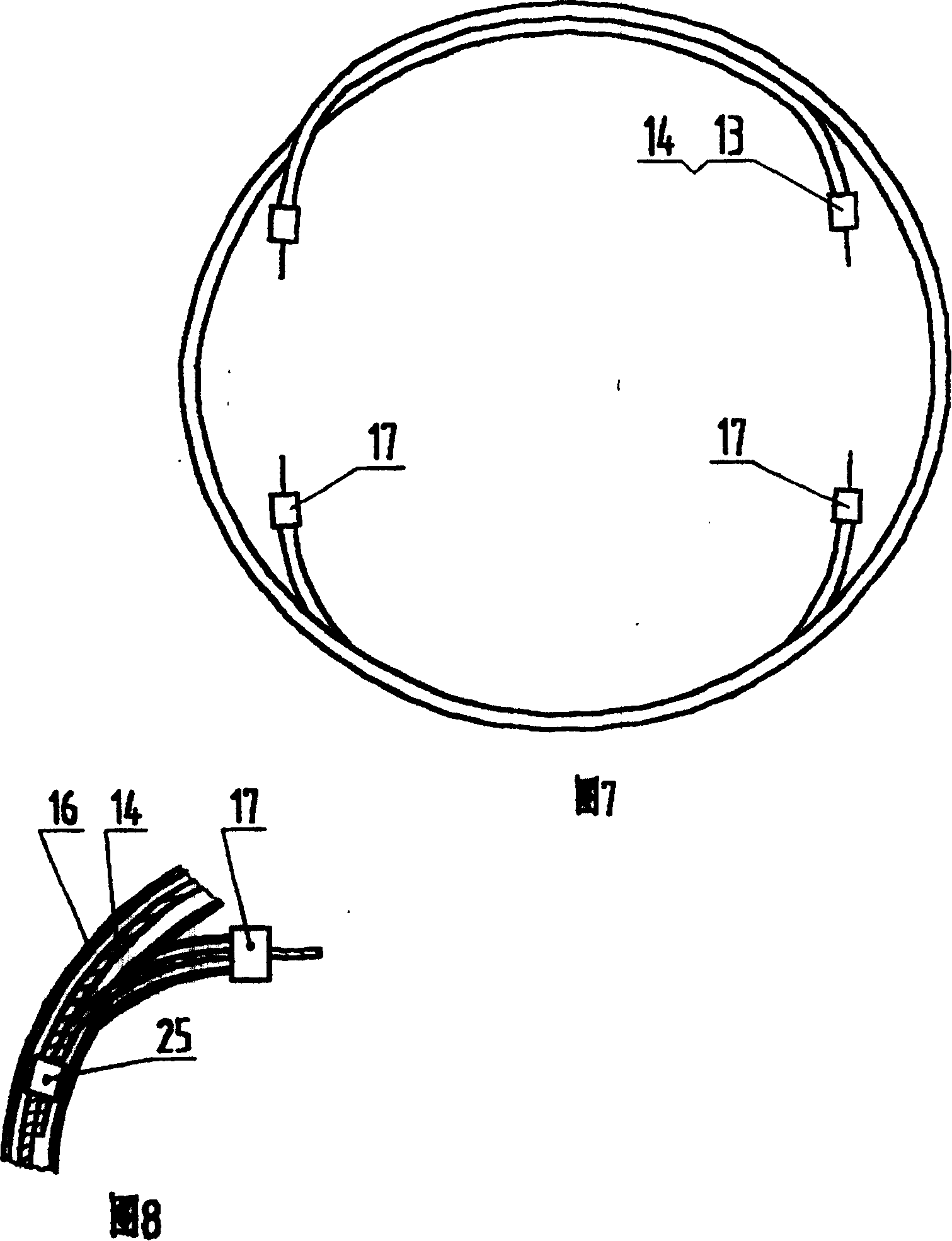 Shock-resistant culvert pipe with large section and circumferential stress and production process thereof