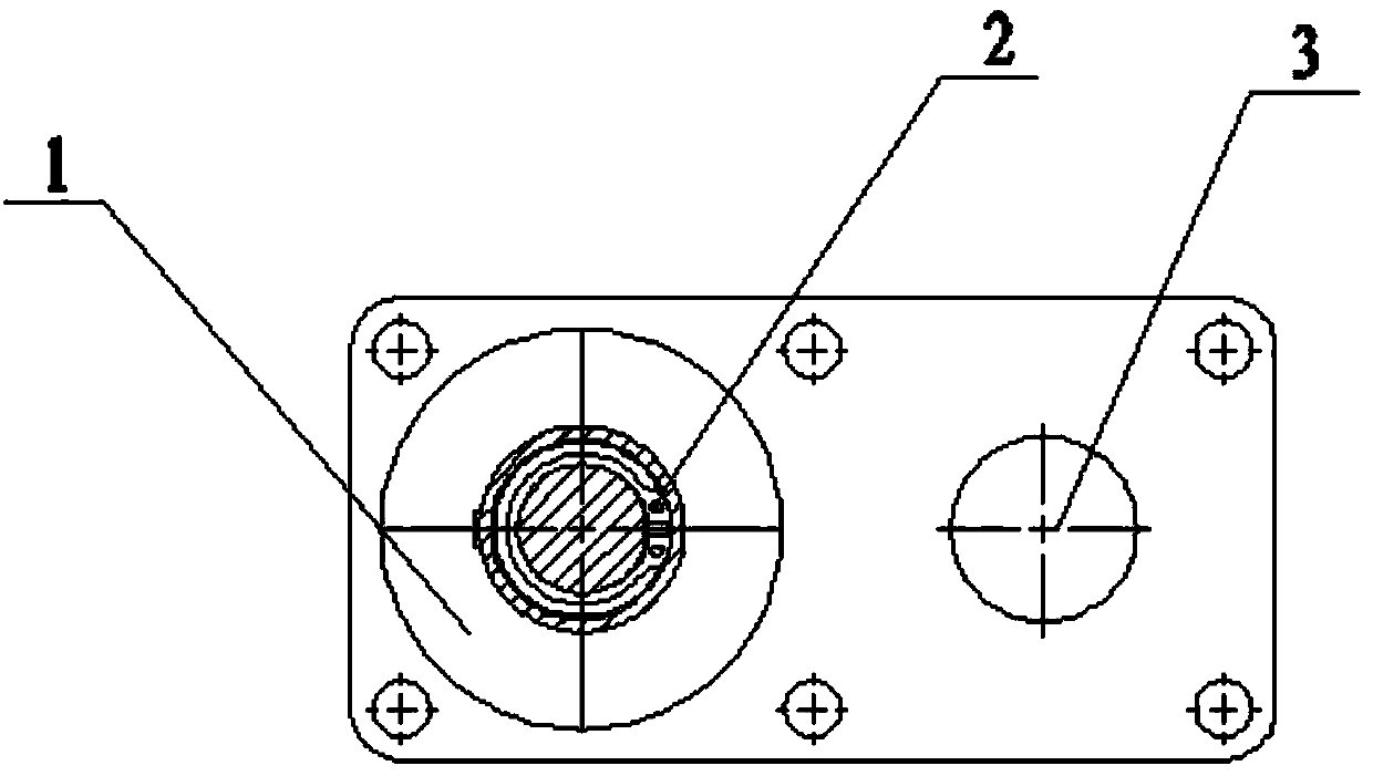 Connecting lock for spacecraft docking