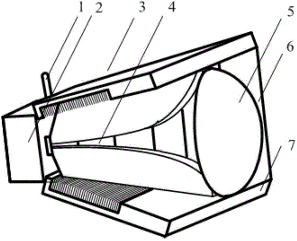 High-gain ultra-wideband corrugated double-ridge horn antenna with loaded lens
