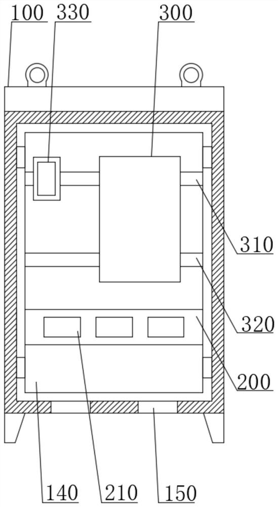 Small low-voltage remote control metering cabinet