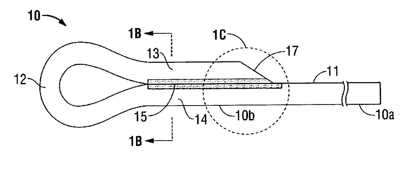 System and method for making tapered looped suture