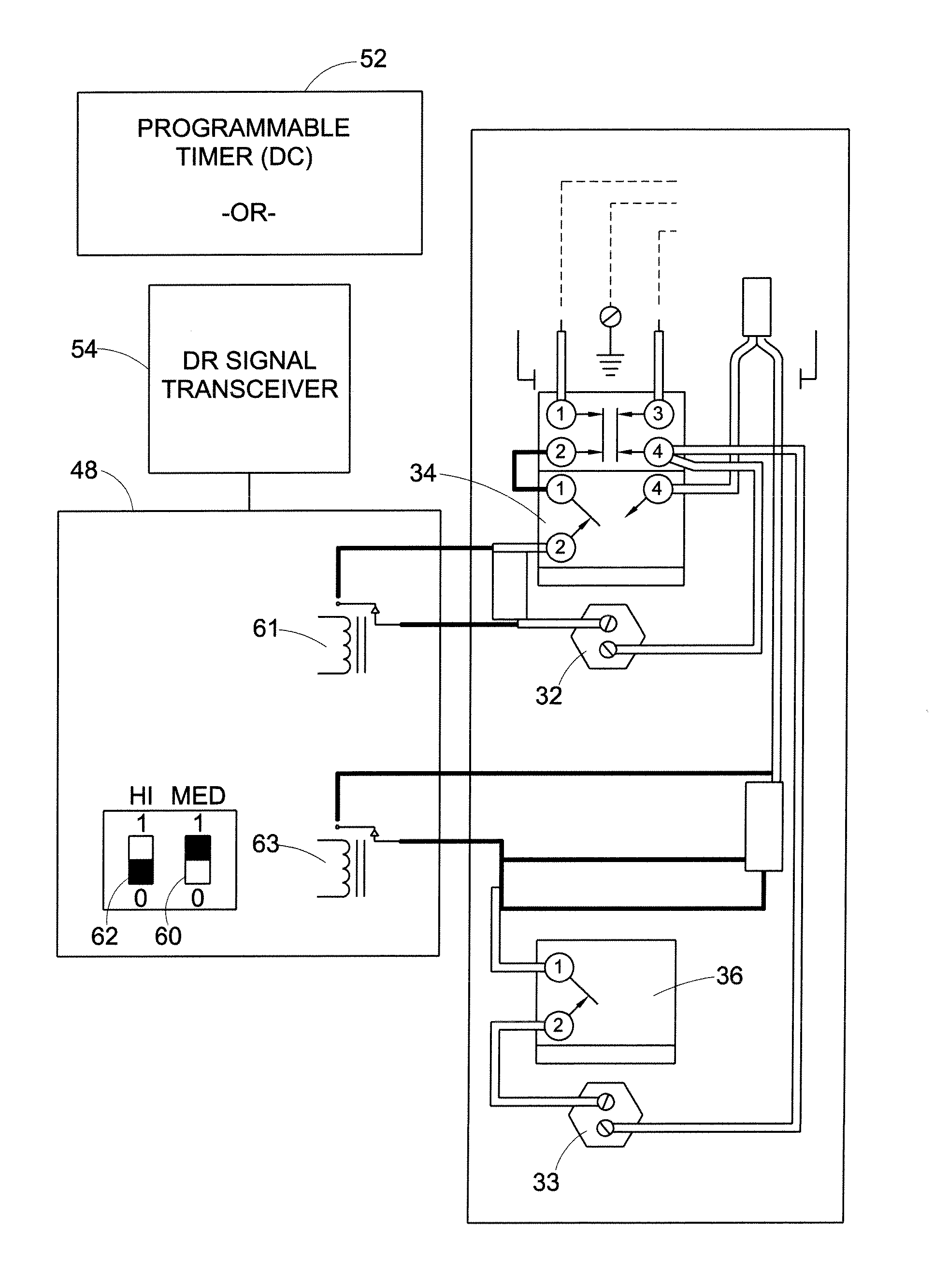 Water heating control and storage system
