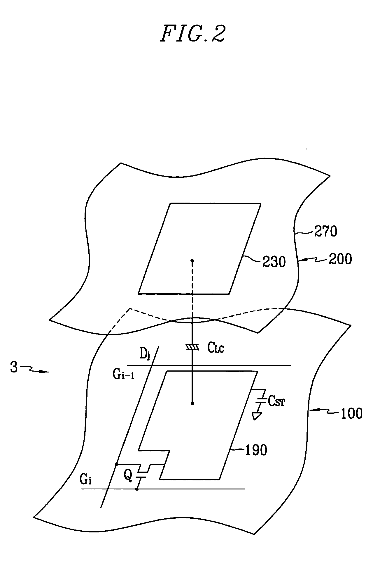 Display device and panel therefor
