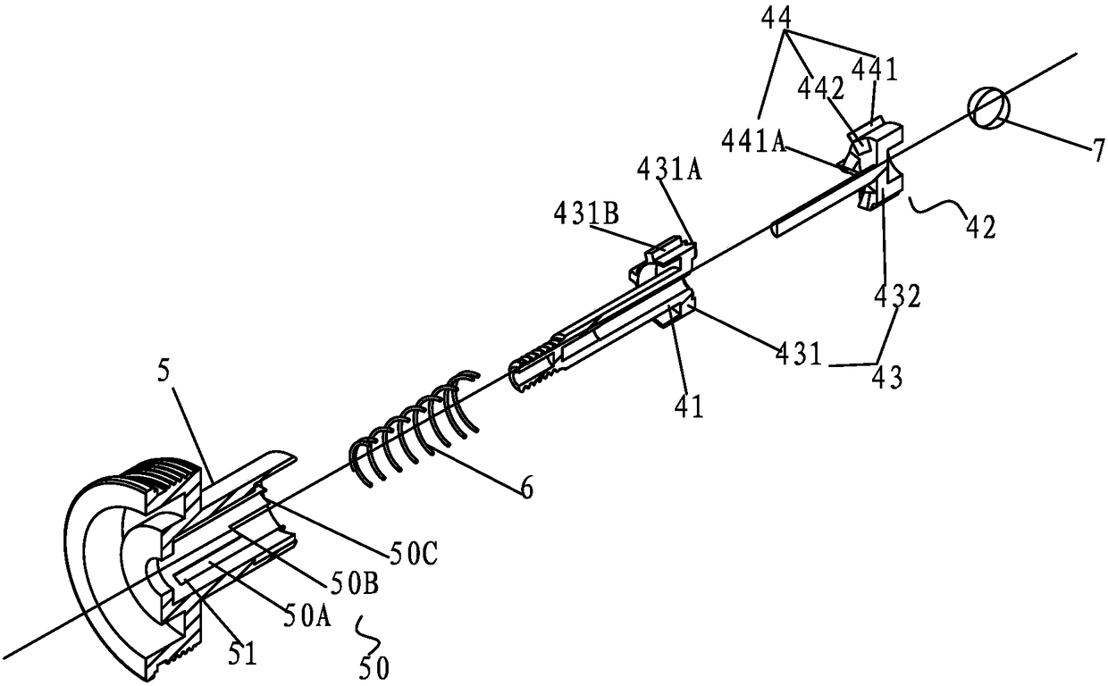 A three-stable switching valve