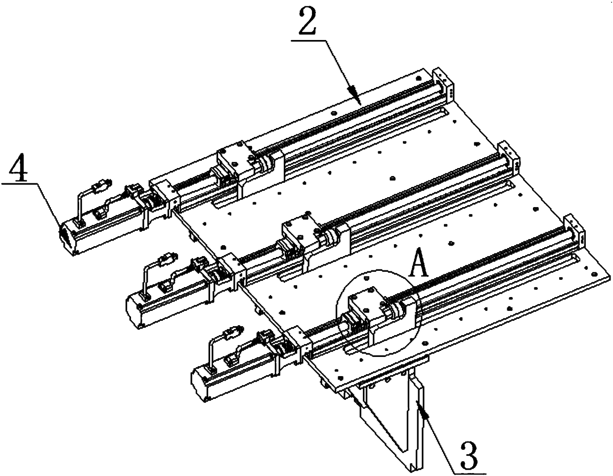 Transporting device for refrigerator housings in production line of refrigerator plant