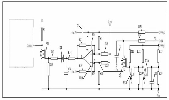 A current sharing control circuit applied to the primary side of a module power supply