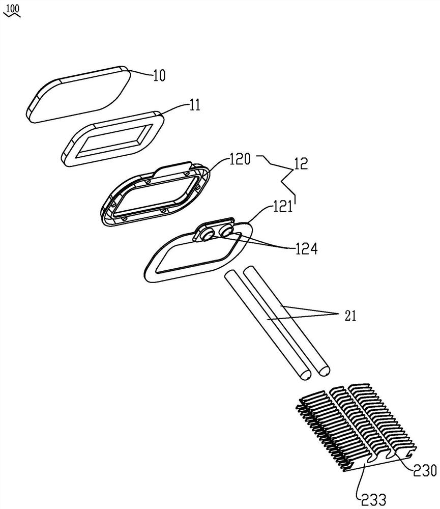 Refrigeration structure and cosmetic instrument