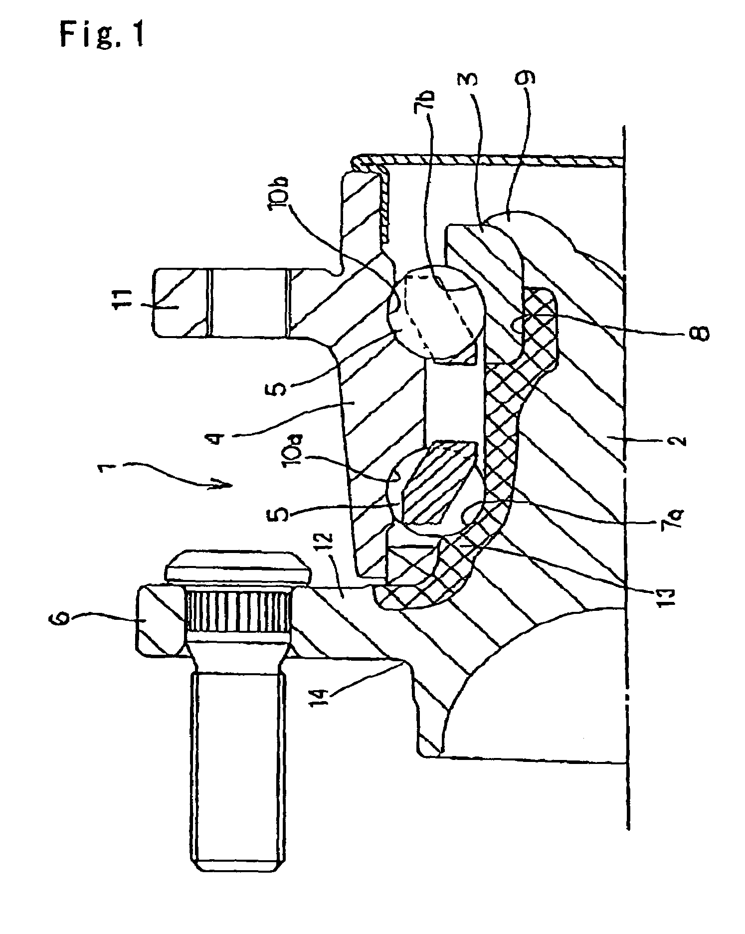 Wheel-support rolling bearing unit
