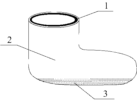 Moisture preserving socks capable of preventing dryness crack