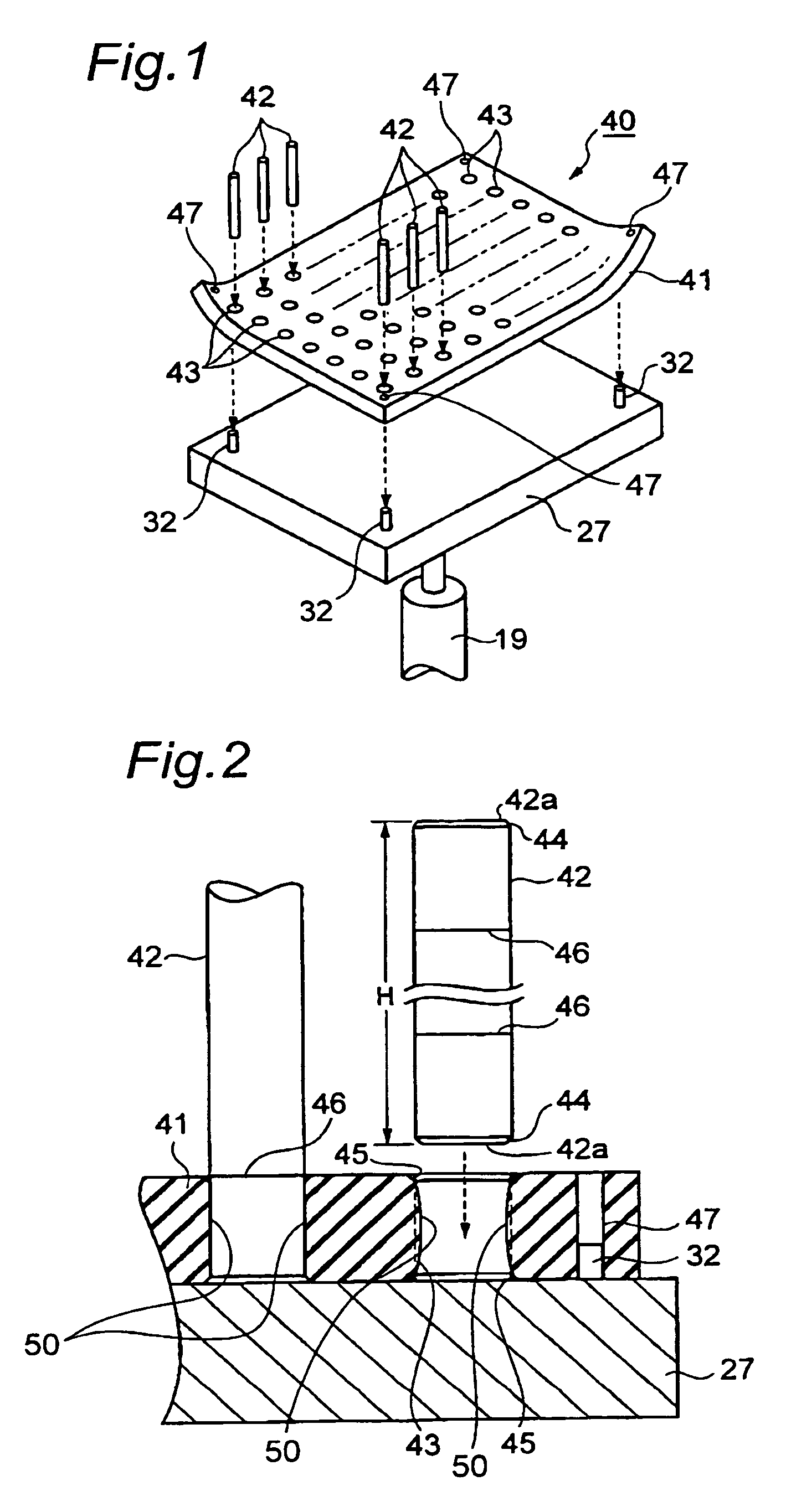 Board supporting mechanism, board supporting method, and component mounting apparatus and component mounting method using the same mechanism and method